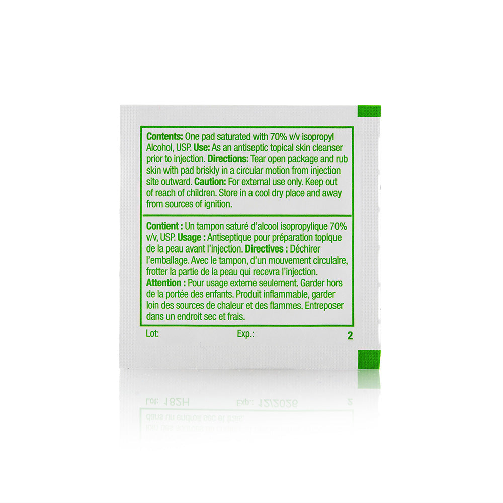 70% Isopropyl | LORIS Isopropyl Alcohol Antiseptic Swabs (200/box)